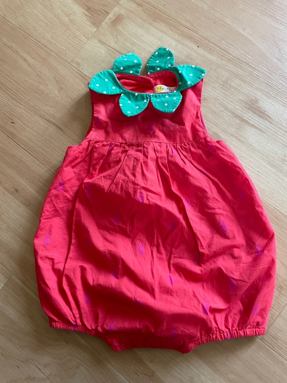 BABY BODEN EUC Adorable Limited Edition Strawberry Bubble